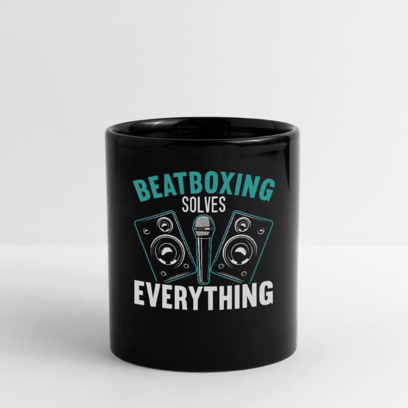 Beatboxing Solves Everything Beatbox Beatboxer Full Colour Mug