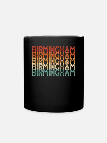 Birmingham, Alabama - Tasse einfarbig - Schwarz