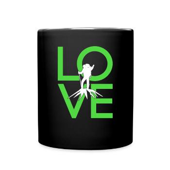 Alpinisme - Mug uni - noir - Devant
