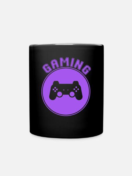 Gaming - Tasse einfarbig - Schwarz
