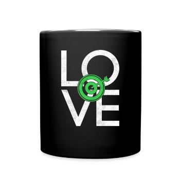 Darts - Full Colour Mug - black - Front