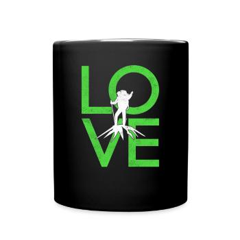 Alpinisme - Mug uni - noir - Devant