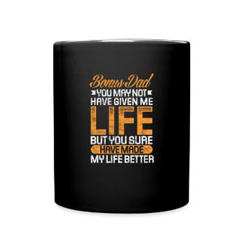 Stepfather - Full Colour Mug - black - Front