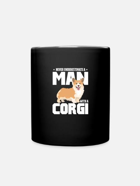 Corgi - Mug uni - noir