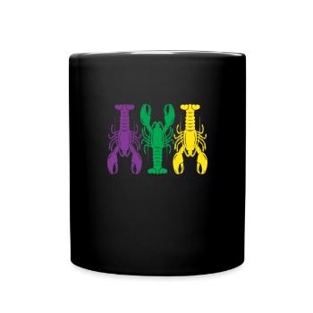 Languste - Tasse einfarbig - Schwarz - Vorne