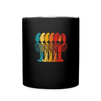 Écrevisse - Mug uni - noir - Devant