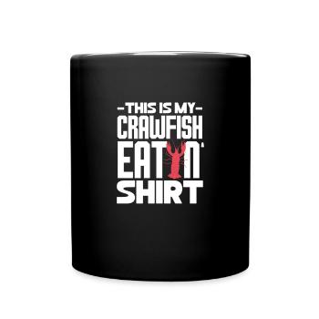 Écrevisse - Mug uni - noir - Devant