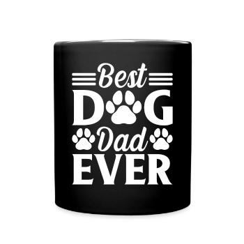 Dog Daddy - Dog Owner Daddy Dog Lovers - B - Full Colour Mug - black - Front
