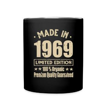 Fabriqué en 1969 Vintage Retro Limited Edition - Mug uni - noir - Devant