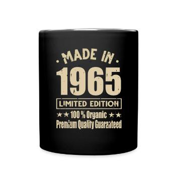 Fabriqué en 1965 Vintage Retro Limited Edition - Mug uni - noir - Devant