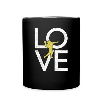 football rugby - Full Colour Mug - black - Front