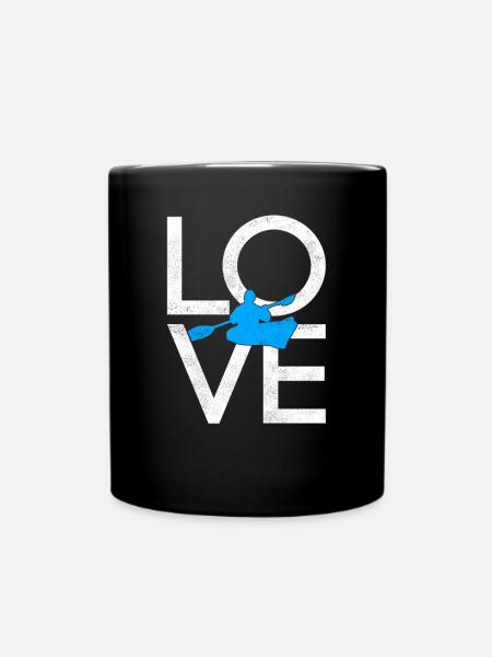 Kanu - Tasse einfarbig - Schwarz