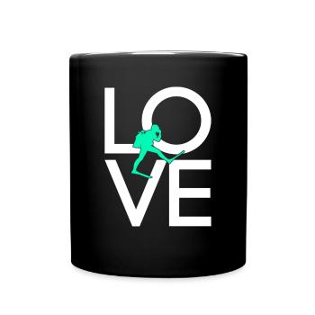 Plonger - Mug uni - noir - Devant
