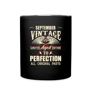 Retro Legenden Geburtstag Geschenk September 1994 - Tasse einfarbig - Schwarz - Vorne