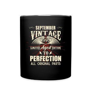 Retro Legenden Geburtstag Geschenk September 1996 - Tasse einfarbig - Schwarz - Vorne