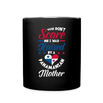 Lustiges Panama Panamaer Panamaerin Geschenk - Tasse einfarbig - Schwarz - Vorne