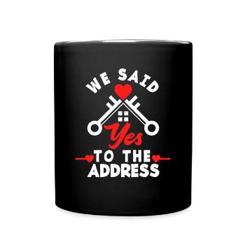 Homeowner Home Purchase Gift - Full Colour Mug - black - Front