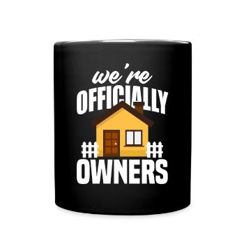 Homeowner Home Purchase Gift - Full Colour Mug - black - Front