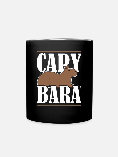 Capybara Wasserschwein - Mug uni - noir