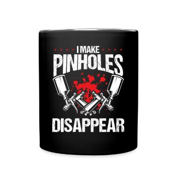 Pulvérisateur de véhicule Peintre de voiture Technicien de carrosserie - Mug uni - noir - Devant