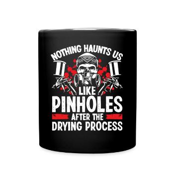Technicien de carrosserie sèche-auto ehicle Car Painter - Mug uni - noir - Devant
