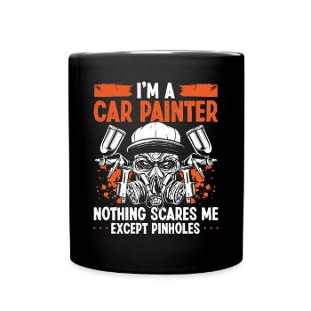 Car Painter Autobody Vehicle Sprayer Detailer - Mug uni - noir - Devant