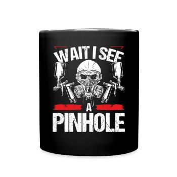 Peintre de voiture Pinhike Technicien de carrosserie de véhicule - Mug uni - noir - Devant