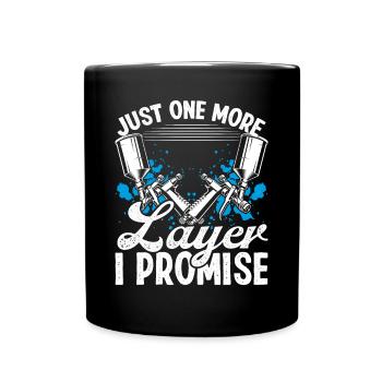 Technicien de carrosserie Un autre peintre de voiture de véhicule - Mug uni - noir - Devant