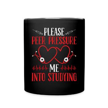 Future DNP Doctor Nursing School Nurse - Tasse einfarbig - Schwarz - Vorne