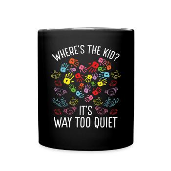 Daycare Provider Director Childcare Teacher - Full Colour Mug - black - Front
