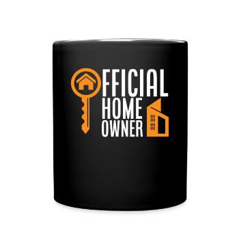 Homeowner Home Purchase Gift - Full Colour Mug - black - Front