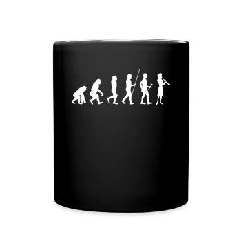 Drôle de clarinette Clarinette Cadeau - Mug uni - noir - Devant