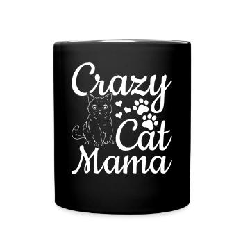 Chat Maman Chat Amoureux Mignon Chat Maman - - Mug uni - noir - Devant