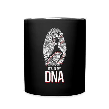 Running Runner Half Marathon - Full Colour Mug - black - Front