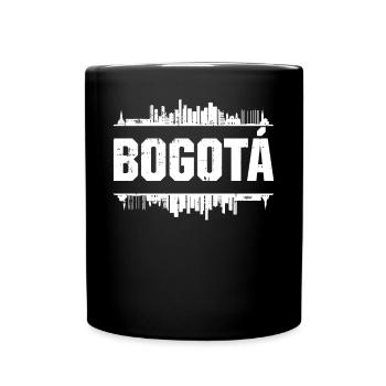 Bogota-colombia-skyline - Full Colour Mug - black - Front