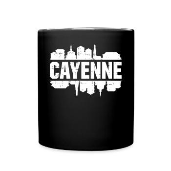 Horizon de Cayenne - Mug uni - noir - Devant