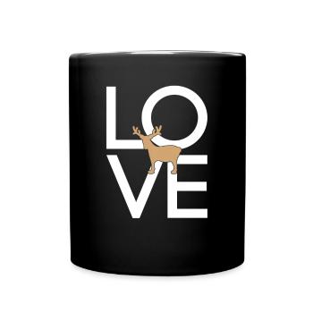 Elk - Full Colour Mug - black - Front