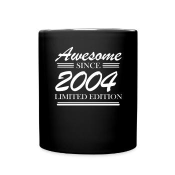 2004 - Jahrgang 2004 - Fantastisch seit 2004 - Tasse einfarbig - Schwarz - Vorne