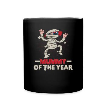 Halloween design for the Halloween party - Full Colour Mug - black - Front