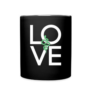 Snake - Full Colour Mug - black - Front
