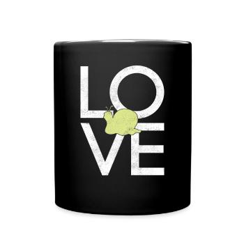 Snail - Full Colour Mug - black - Front