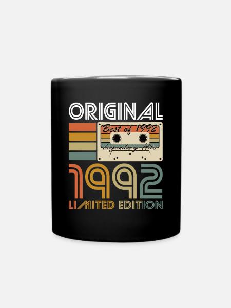 30ème Anniversaire Millésime 1992 Original 1992 - Mug uni - noir