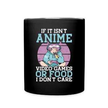 Wenn es kein Anime ist - Tasse einfarbig - Schwarz - Vorne