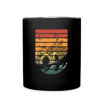 Ramen bowl retro - Full Colour Mug - black - Front