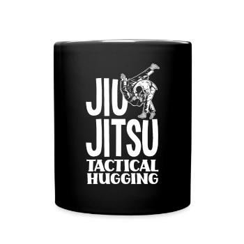 Jiu Jitsu Jiu Jitsu Jiu Jitsu - Tasse einfarbig - Schwarz - Vorne
