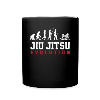 Jiu Jitsu Jiu Jitsu Jiu Jitsu - Tasse einfarbig - Schwarz - Vorne