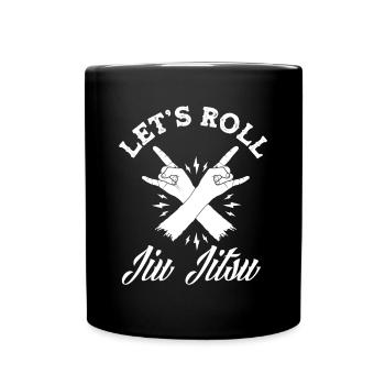 Jiu Jitsu Jiu Jitsu Jiu Jitsu - Tasse einfarbig - Schwarz - Vorne