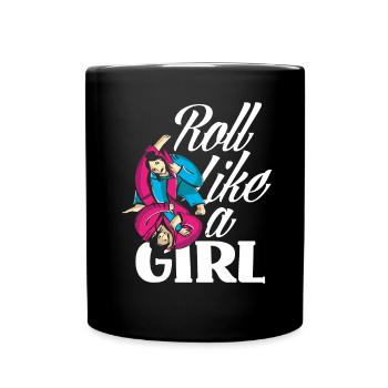 Jiu Jitsu Jiu Jitsu Jiu Jitsu - Tasse einfarbig - Schwarz - Vorne