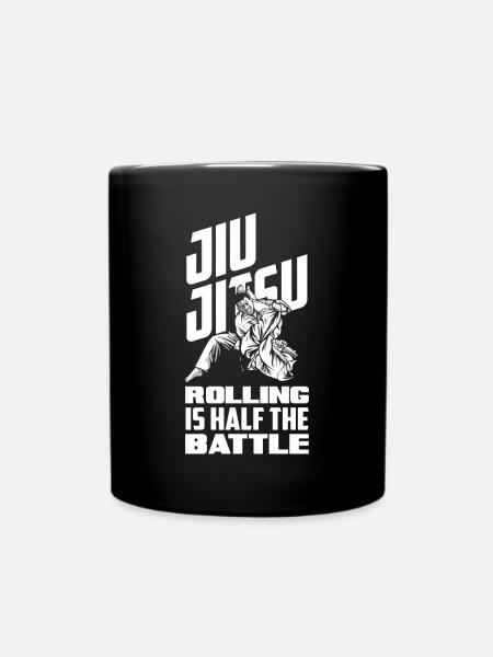 Jiu Jitsu Jiu Jitsu Jiu Jitsu - Tasse einfarbig - Schwarz