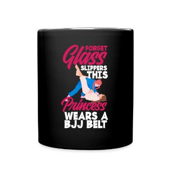 Jiu Jitsu Jiu Jitsu Jiu Jitsu - Tasse einfarbig - Schwarz - Vorne